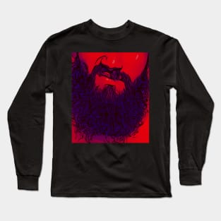 Cool Beard Hipster Long Sleeve T-Shirt